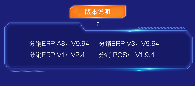 管家婆分銷ERP A/V系列產(chǎn)品 V9.94新版發(fā)布